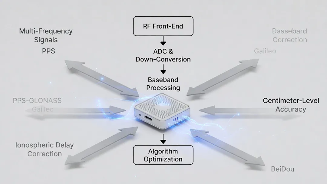 From Hardware to Algorithms: How GNSS Receivers Achieve Efficient Multi-Frequency Signal Decoding